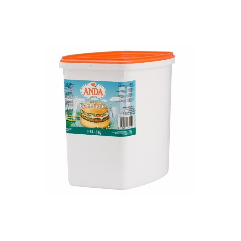 Sauce Anda Hamburger 5L