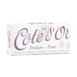 Tablette Côte d'or noir pur fondant 150 gr