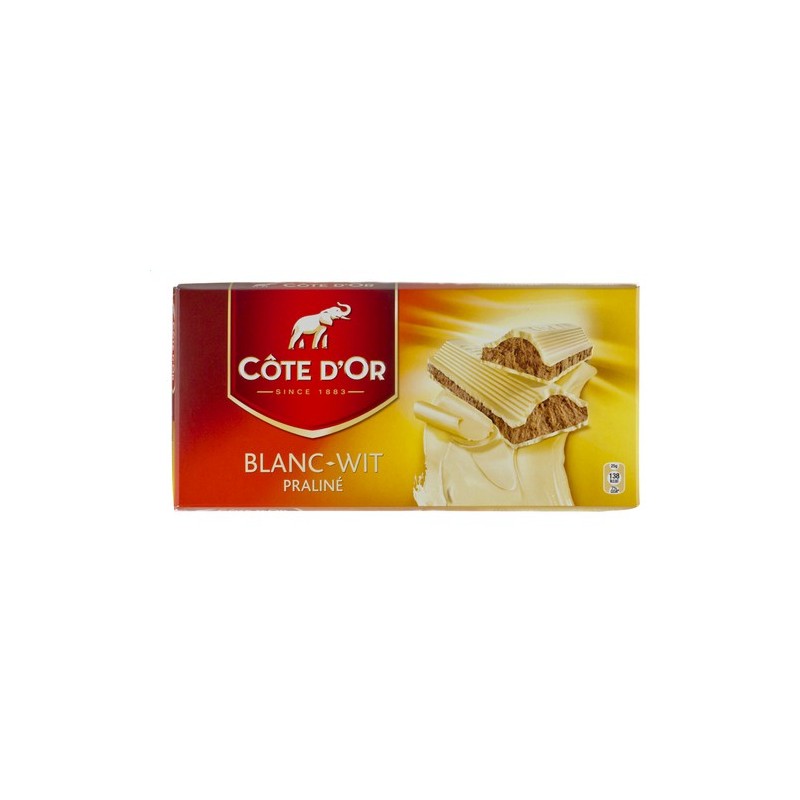 Rocher Géant chocolat blanc fourré praliné à l'orange - Chocogil – boutique  de chocolats en ligne