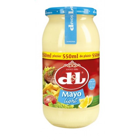 Devos Lemmens lemon mayonnaise light 550ml