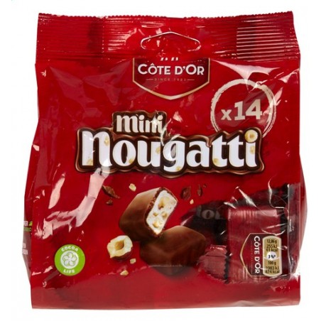 Côte d'Or Belgian Chocolate Nougatti Milk Chocolate Bar 6-Pack