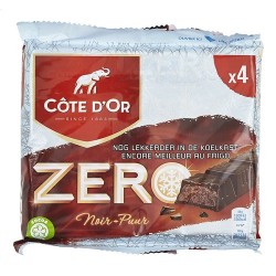 Pack barre Côte d'or pur noir 6 x 50 gr