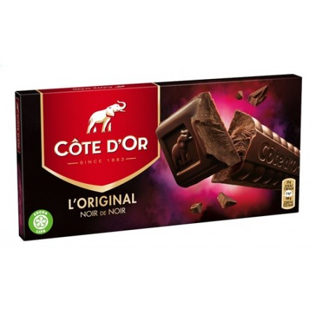 Côte d'Or noir de noir tablet 400 gr