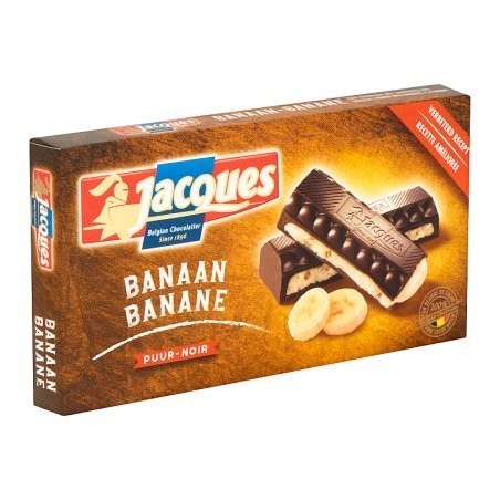 Tablette Jacques fondant banane 200 gr