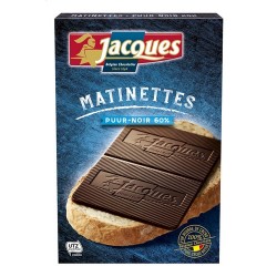 Tablette Jacques Matinettes noir  128 gr