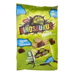 LOTUS dinosaurus mini choc.lait 6x25g