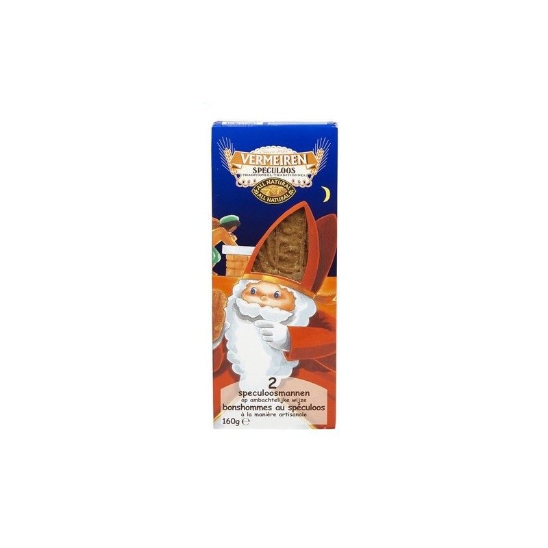 VERMEIREN St-Nicolas spéculoos artisanal  2 p 160g