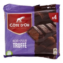 Pack of 6 x 47 gr bars of Côte d'or truffle