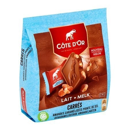 Chocolat au lait noisette, Côte d'Or (180 g)