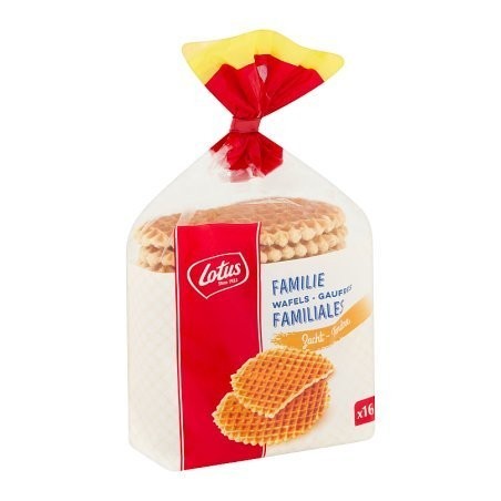 Lotus Gaufres Familiales Tendres 16 Pièces 450 g