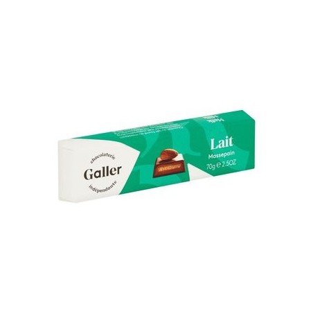 Barre Galler massepain aux amandes fraîches 70gr