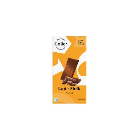 Tablette Galler lait profond 80 gr