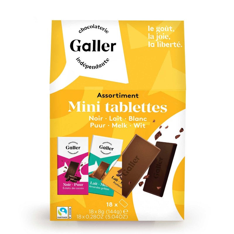 Mini tablette de chocolat 45gr – Unthepoursoi