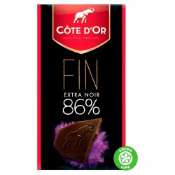 Côte d'Or FIN Noir 86% 100gr