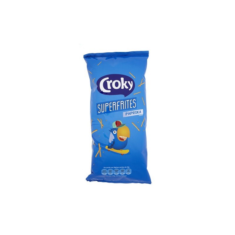 CROKY Chips Superfrites Paprika 150 g