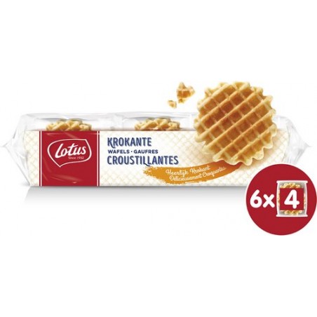 Lotus crunchy waffle 216 gr