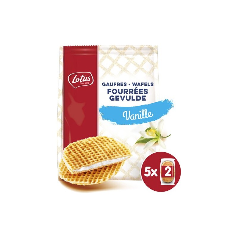 LOTUS vanilla filled waffles 310g