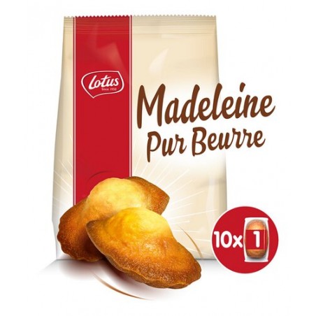 Lotus Madeleine Pure Butter 10 x 28 g