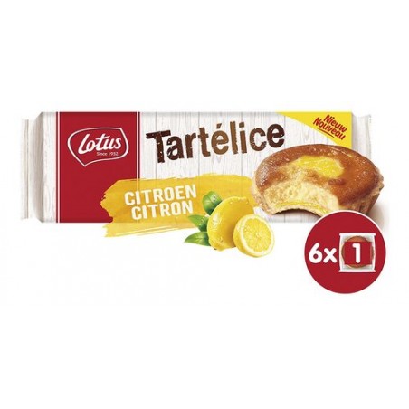 Lotus lemon tartelice 6 pc 345g