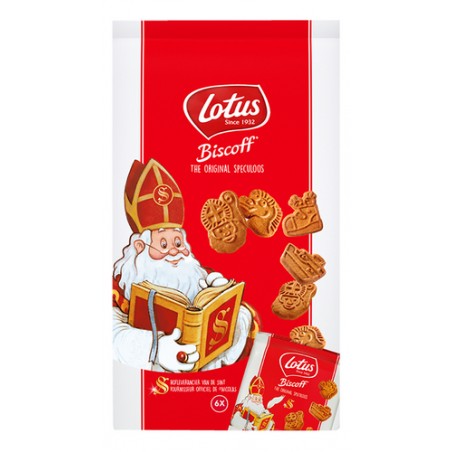 Lotus Biscoff Saint-Nicolas spéculoos mini 150 g