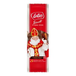 LOTUS Biscoff spéculoos  chocolat Saint-Nicolas 2 x 26g