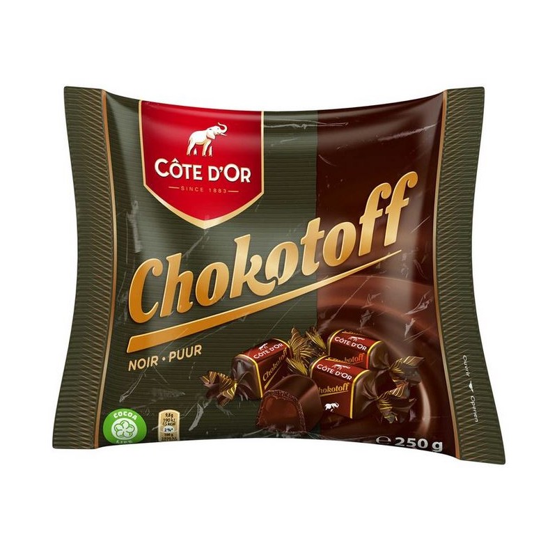 Côte d'Or Chokotoff noir 250gr