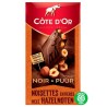 Tablette Côte d'Or noir et noisettes 180 gr