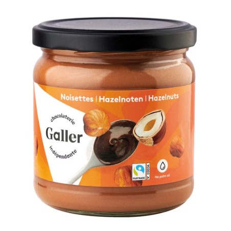 Pâte à tartiner Galler noisette 400gr