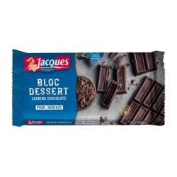 Jacques black dessert bar 60% 500 gr