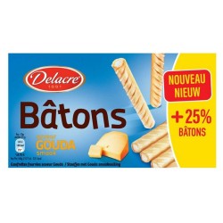 Delacre bâtonnets au gouda 60gr