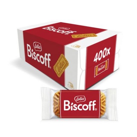 Pack of Lotus Biscoff speculoos 400 pc 2.5kg