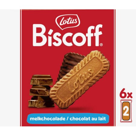 Lotus speculoos au chocolait au lait 162 gr