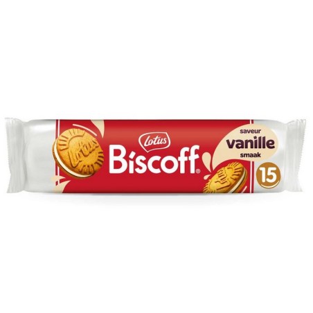 Lotus Biscoff speculoos fourré vanille 150 gr