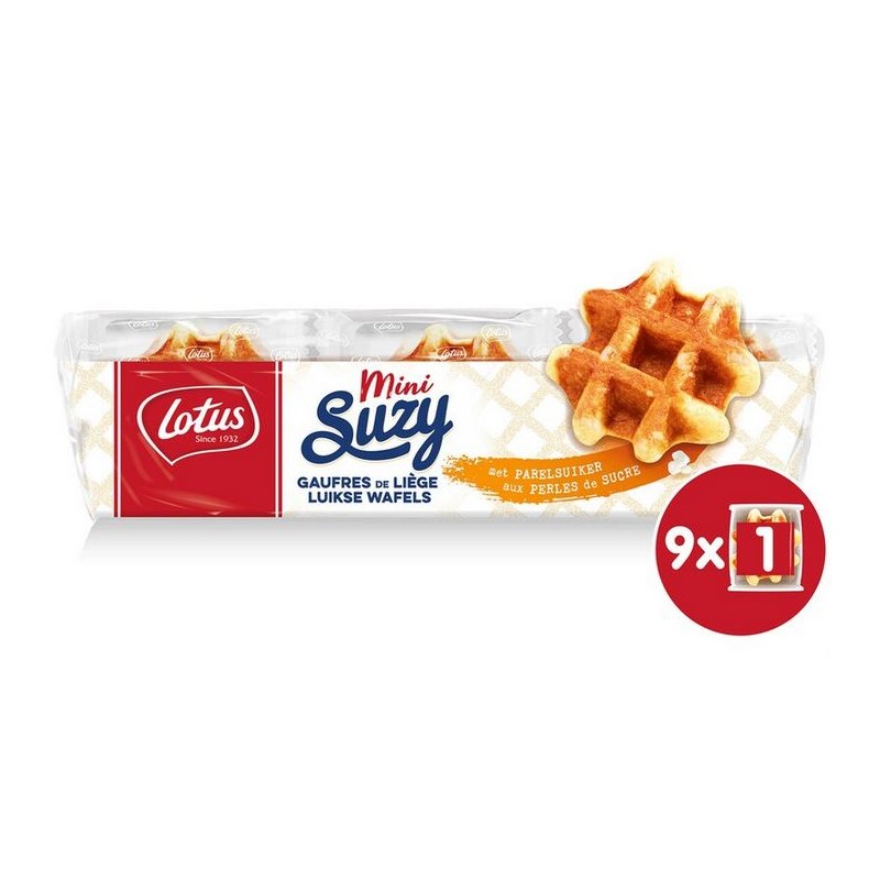 Lotus mini Liège waffles 256 gr