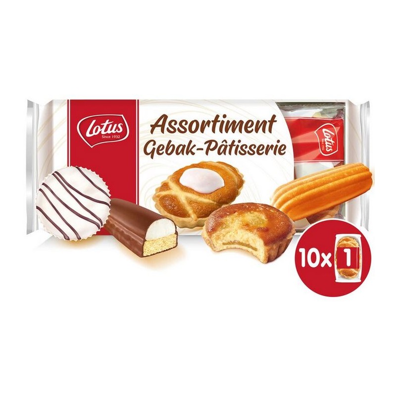 LOTUS pastry assortment 385g