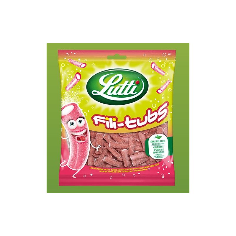 Lutti Fili-tubs fraise 200 g