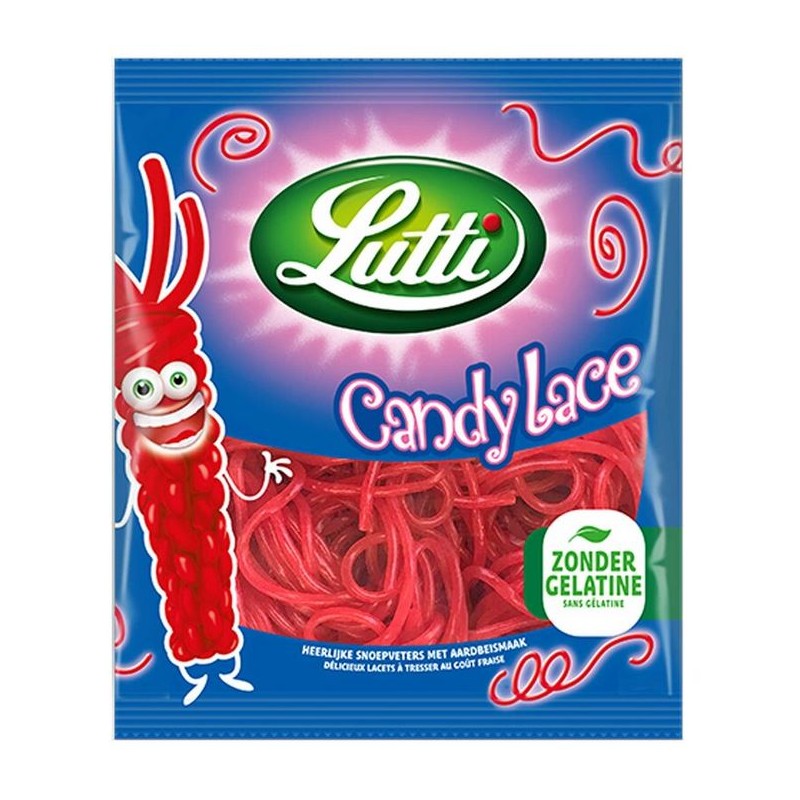 Lutti Candy Lace fraise 200 g