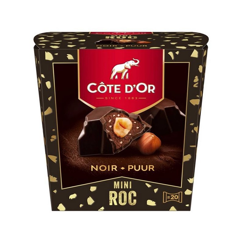 Côte d'Or Chocolat Mini Roc noir 195 gr