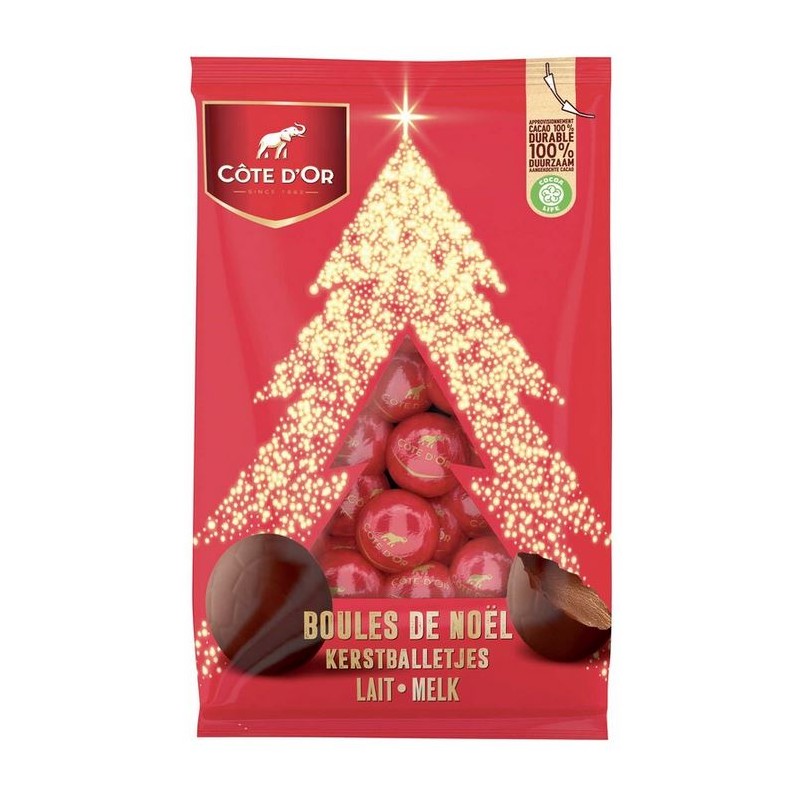 Côte d'Or Chocolat Christmas Balls lait 350 gr