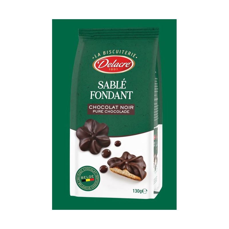 Delacre Dark Chocolate Sand 130 gr