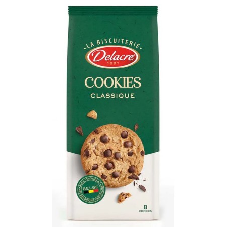 Delacre Cookies Classic Chocolate 136 g