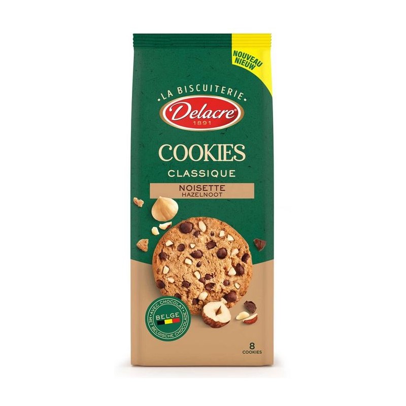 Delacre Cookies Classsique Chocolat Noisette 136 g