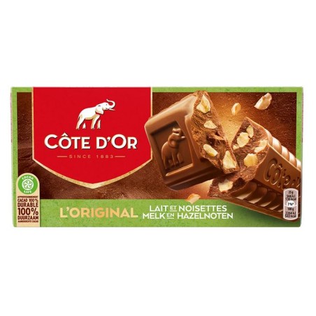 Côte d'Or Milk Chocolate and Hazelnuts 400 gr