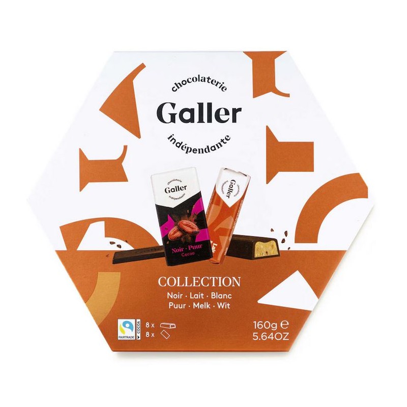 Galler Mini box collection Black Milk White 160 gr