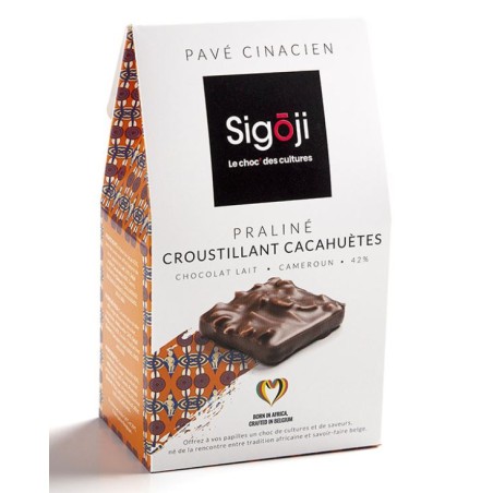 Sigoji Pavé Cinacien Praliné Croustillant Cacahuètes 100 gr