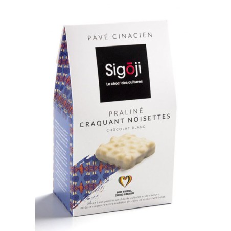 Sigoji Pavé Cinacien Praliné Craquant Noisettes 100 gr