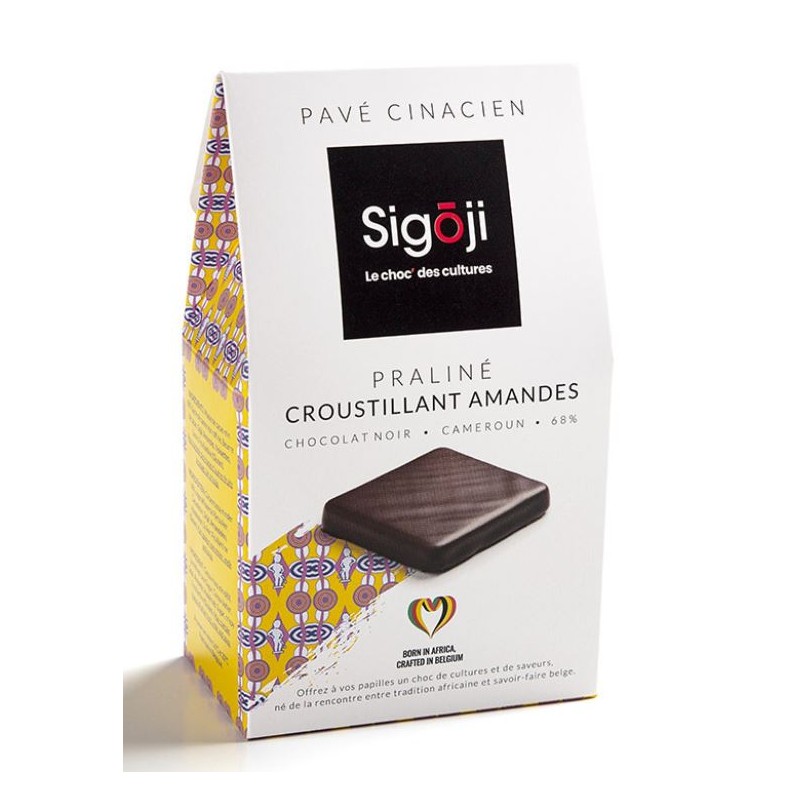 Sigoji Pavé Cinacien Crispy Almond Praline 100 gr