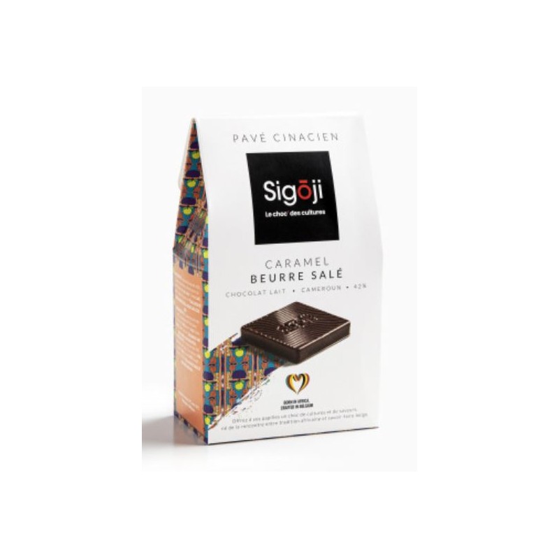 Sigoji Pavé Cinacien Caramel Beurre Salé 100 gr