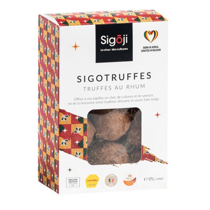 Sigoji Sachet de Truffes Rhum 125 gr