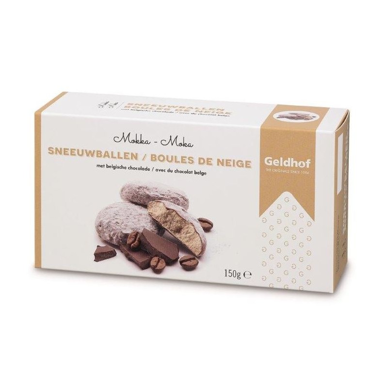 Geldhof Boules de Neige Moka150 gr